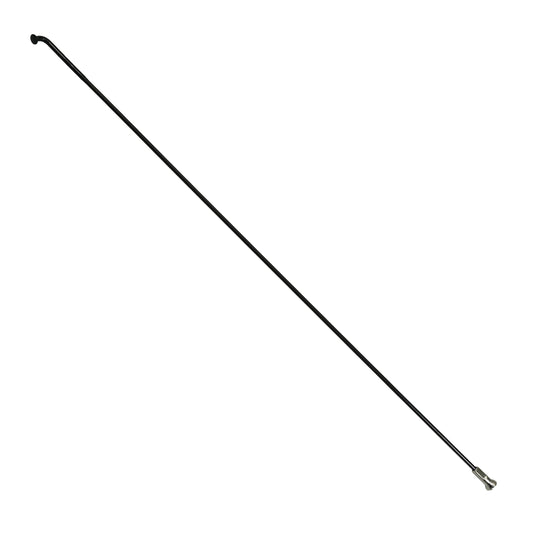 Rayon PCP renforcé inox noir 2mm/2,3mm coudé 294 mm