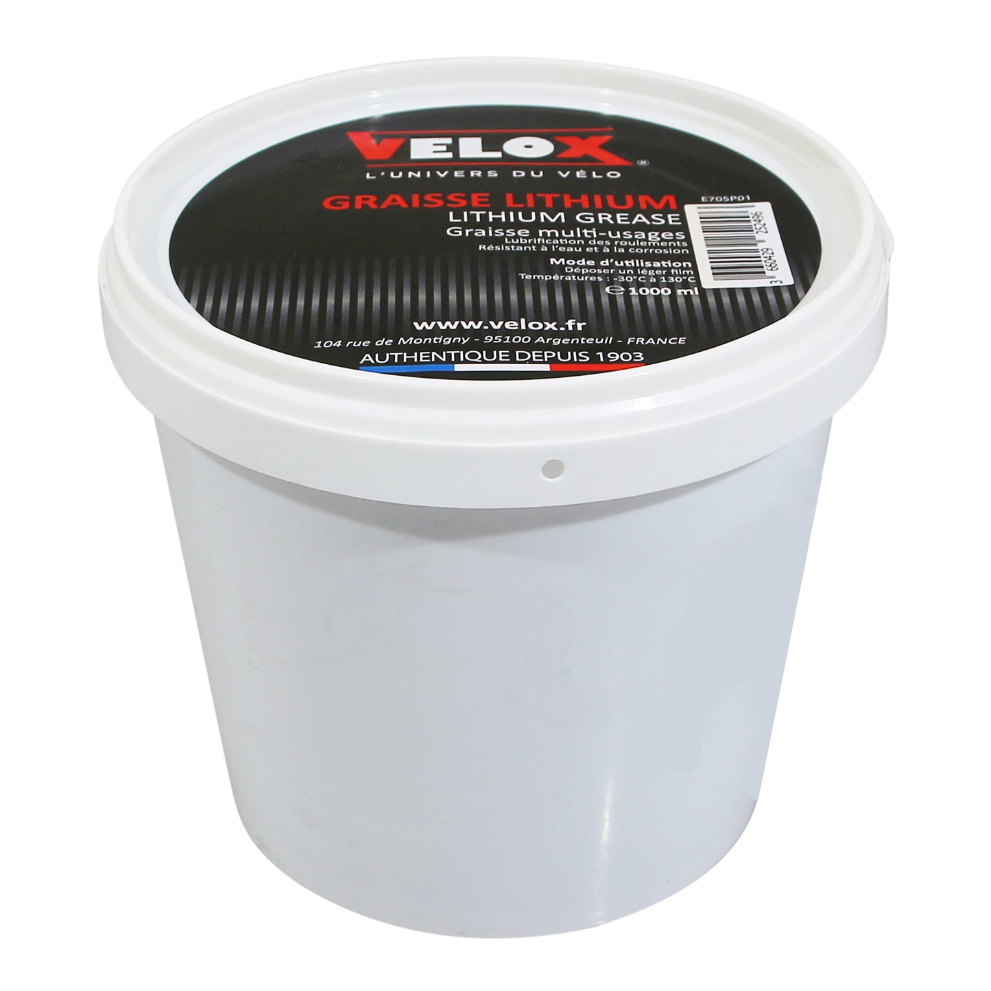 Velox Grea'X Lithium Bicycle Grease (1kg pot)