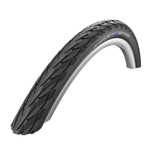 City Tire 650 X 35A Schwalbe Delta Cruiser Black TR K-Guard Reinforcement (26 x 1 3-8) (37-590)