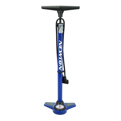 Pompe à pied Newton FPV1 acier bleu 11 bars