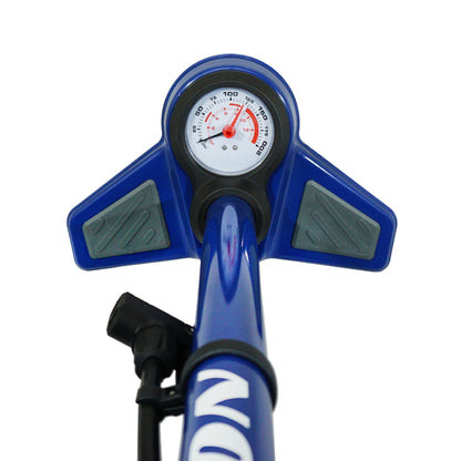 Pompe à pied Newton FPV1 acier bleu 11 bars