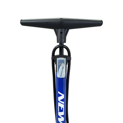 Pompe à pied Newton FPV1 acier bleu 11 bars