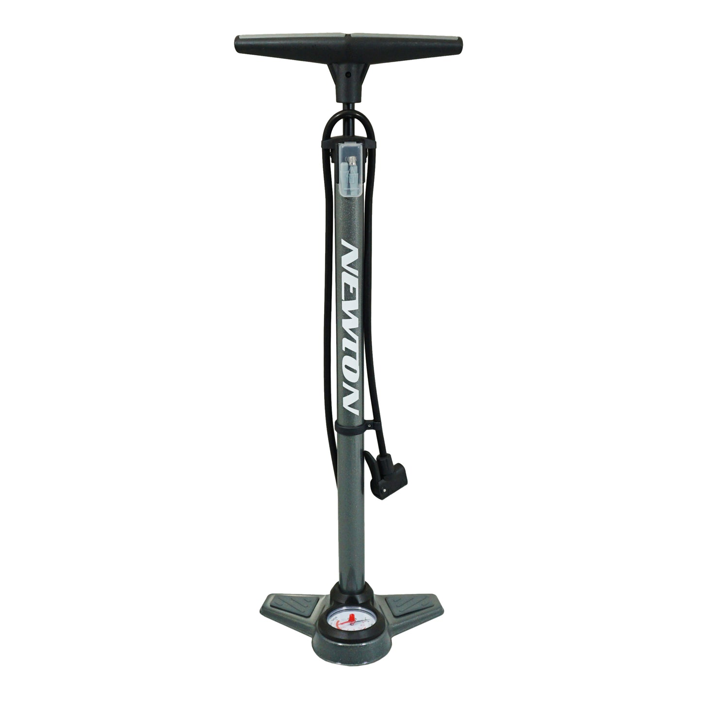Newton FPV1 Grey Steel Foot Pump 11 Bar