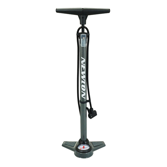 Newton FPV1 Grey Steel Foot Pump 11 Bar