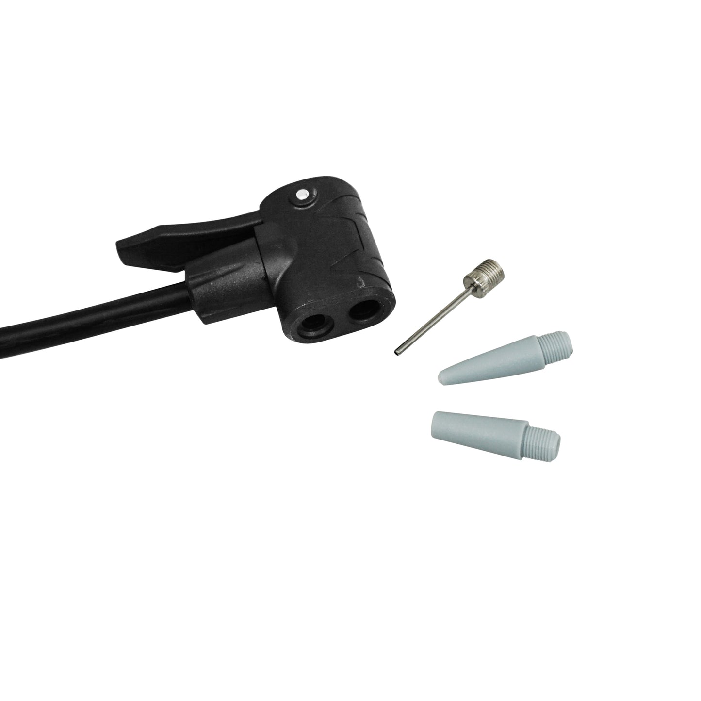 Newton FPV1 Grey Steel Foot Pump 11 Bar
