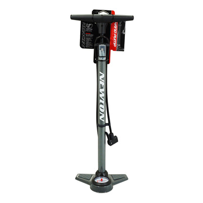 Newton FPV1 Grey Steel Foot Pump 11 Bar