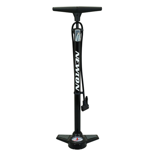 Newton FPV1 Black Steel Floor Pump 11 Bar