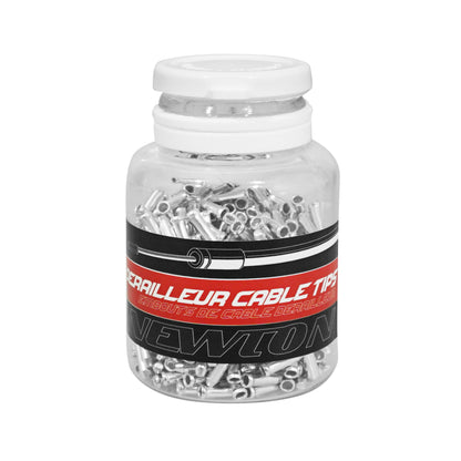 Embout de câble dérailleur 1,5-1,8mm argent (boite de 500)