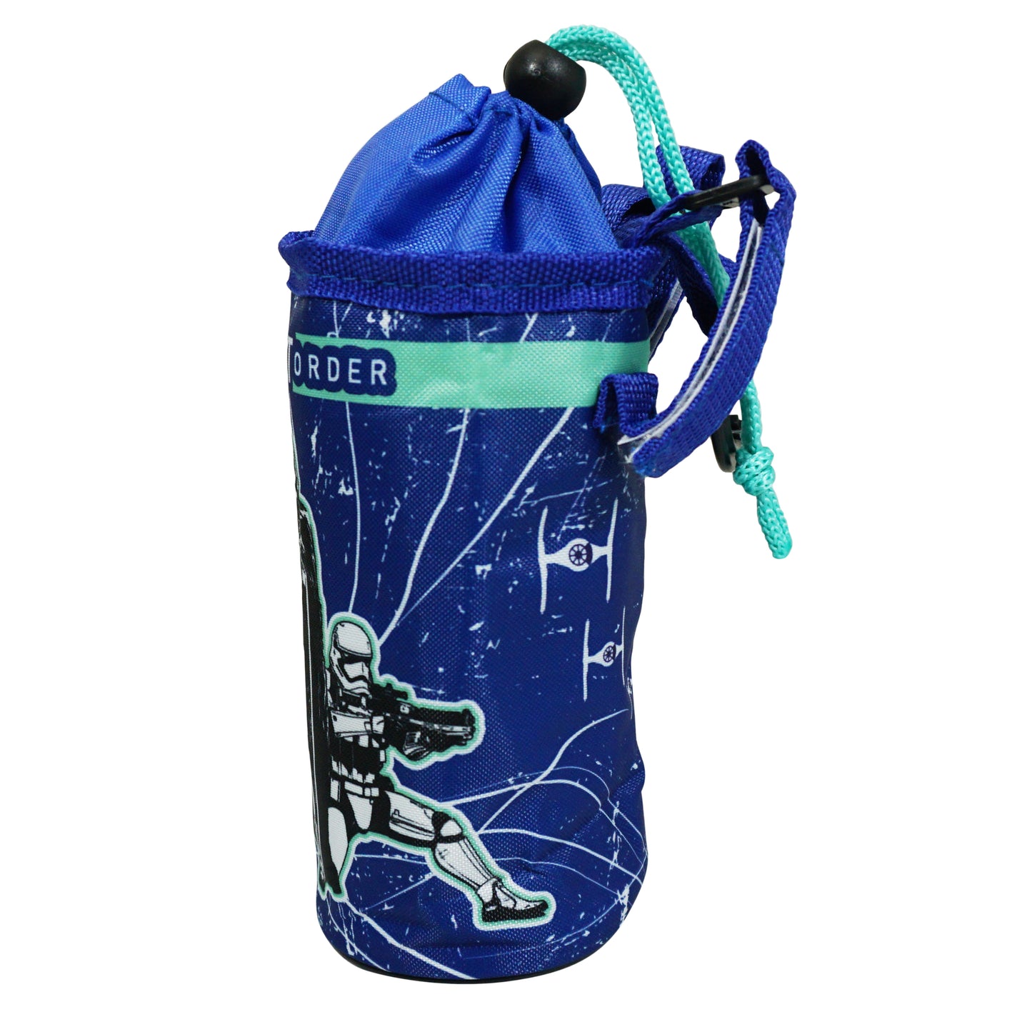 Porte-bidon enfant Disney Star Wars bleu fixation cintre velcro