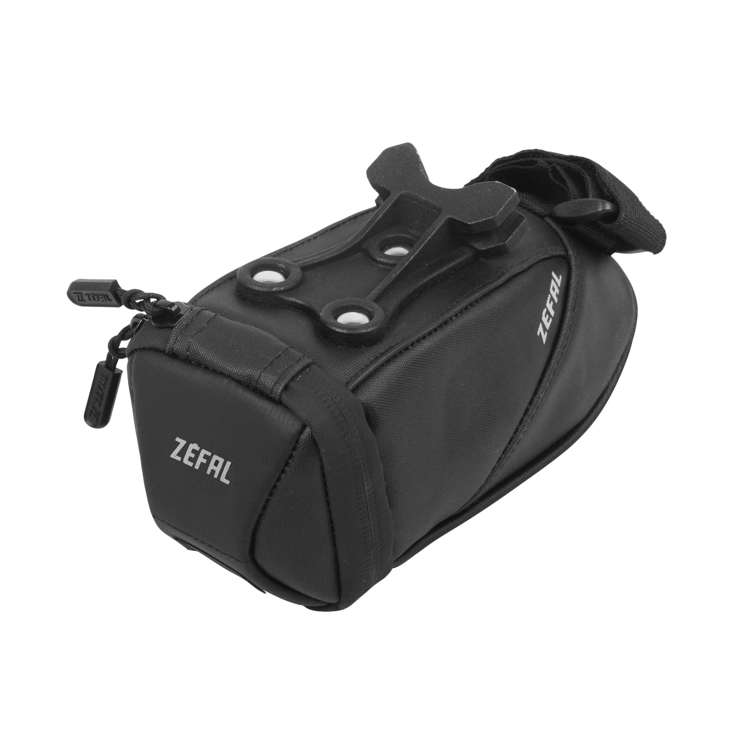 Sacoche de selle vélo Zéfal iron pack 0,5l noir fixation rail de selle