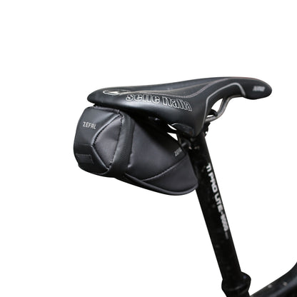 Sacoche de selle vélo Zéfal iron pack 0,5l noir fixation rail de selle