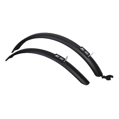 Garde-boue Trail Teen Zéfal 24" 60 mm noir AV/AR (paire)