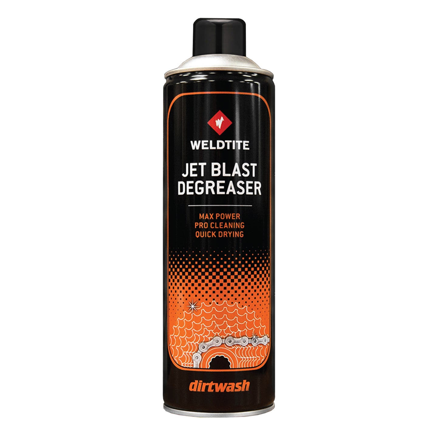 Weldtite Jet Blast Drivetrain Degreaser (500ml Aerosol)