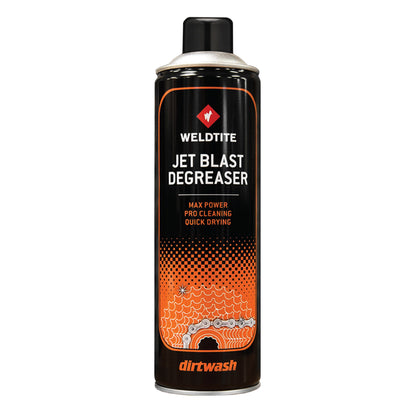 Weldtite Jet Blast Drivetrain Degreaser (500ml Aerosol)