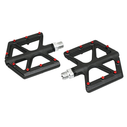 Pédale VTT BMX plateforme PCP alu fibre carbone 9/16