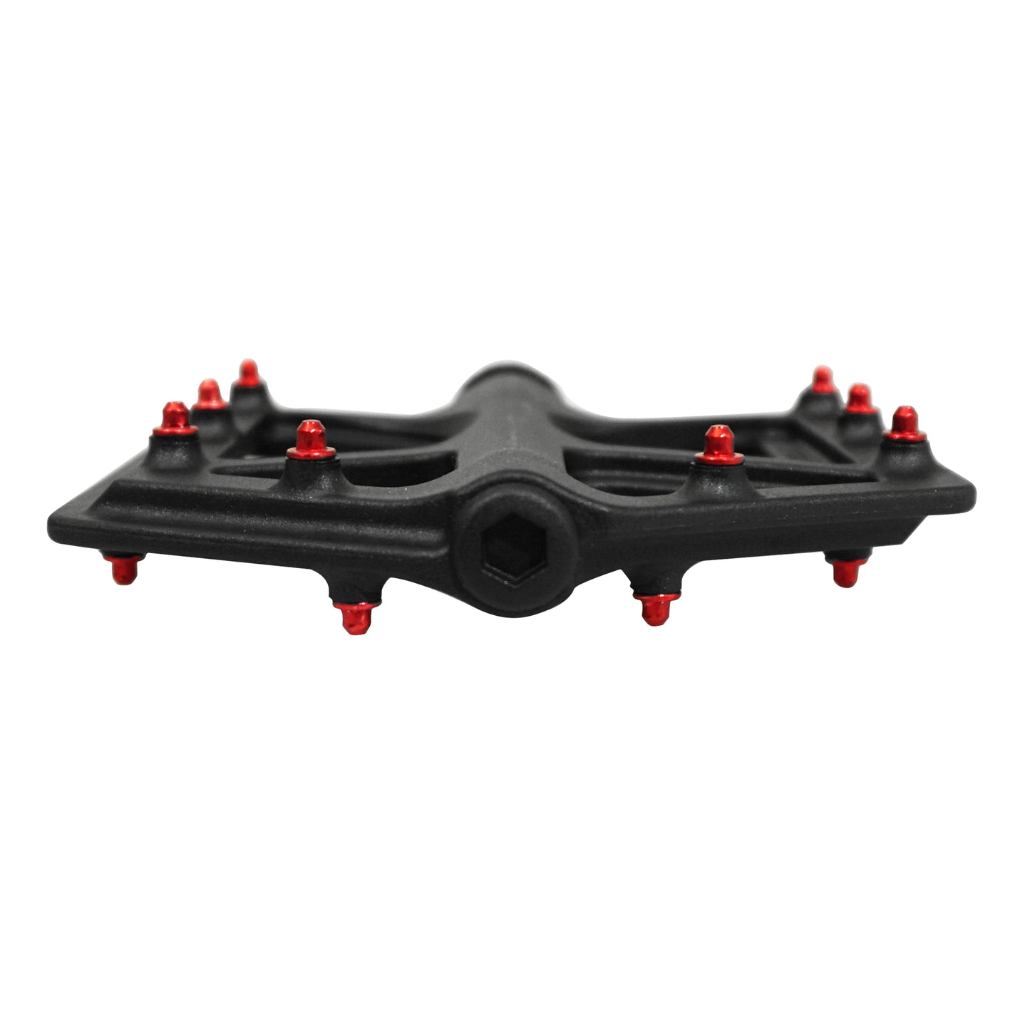 Pédale VTT BMX plateforme PCP alu fibre carbone 9/16