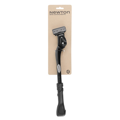 Newton Rear Side Kickstand 26-29'' for E-Bikes, Black, Adjustable, 2-Bolt Chainstay Mount, 18-40mm Spacing - Designed for Heavy and Electric Bicycles