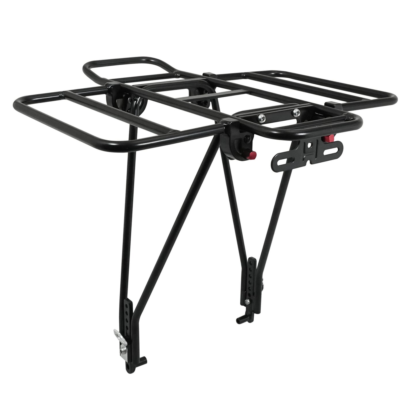 Porte-bagage arrière PCP plateforme pliable alu noir 26-29