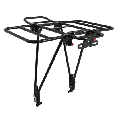 Porte-bagage arrière PCP plateforme pliable alu noir 26-29