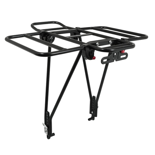 Porte-bagage arrière PCP plateforme pliable alu noir 26-29