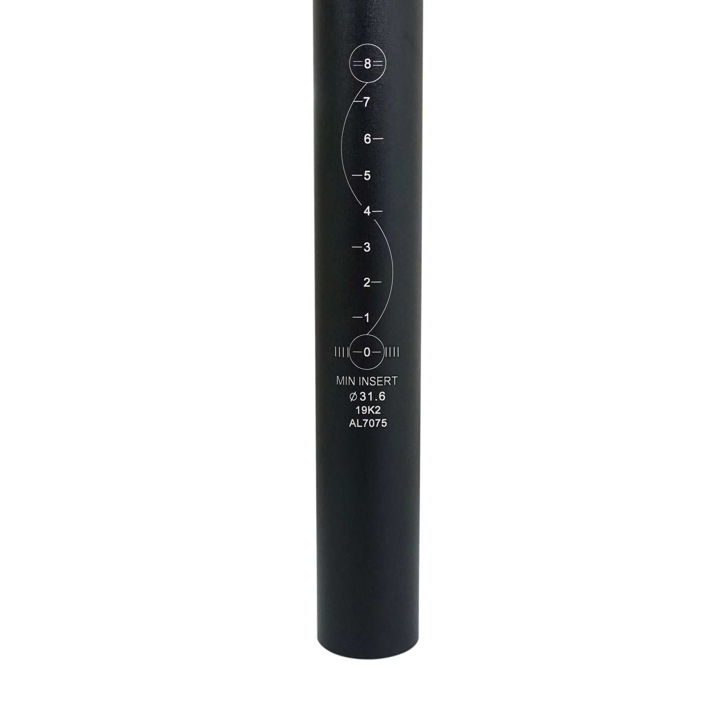 PCP Mars aluminum seatpost diam 31.6 L350