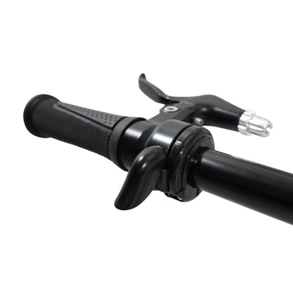 Sonnette Newton Ping Mini alu noir fixation cintre