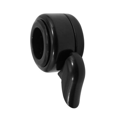 Sonnette Newton Ping Mini alu noir fixation cintre