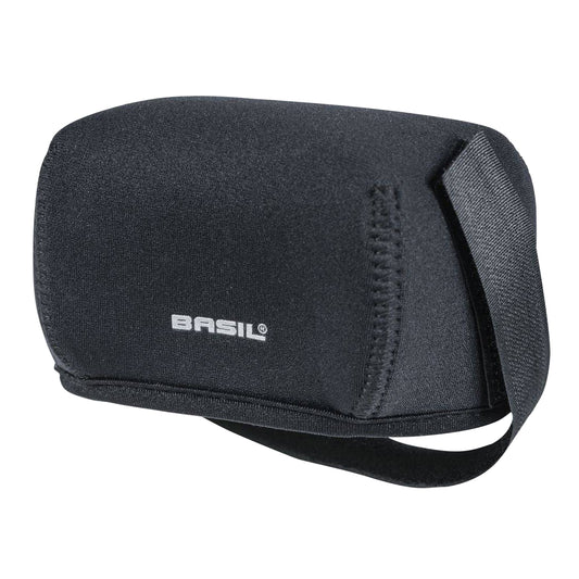 Housse protection de batterie arrière Basil pour shimano steps et autres modèles néoprène noir waterproof
