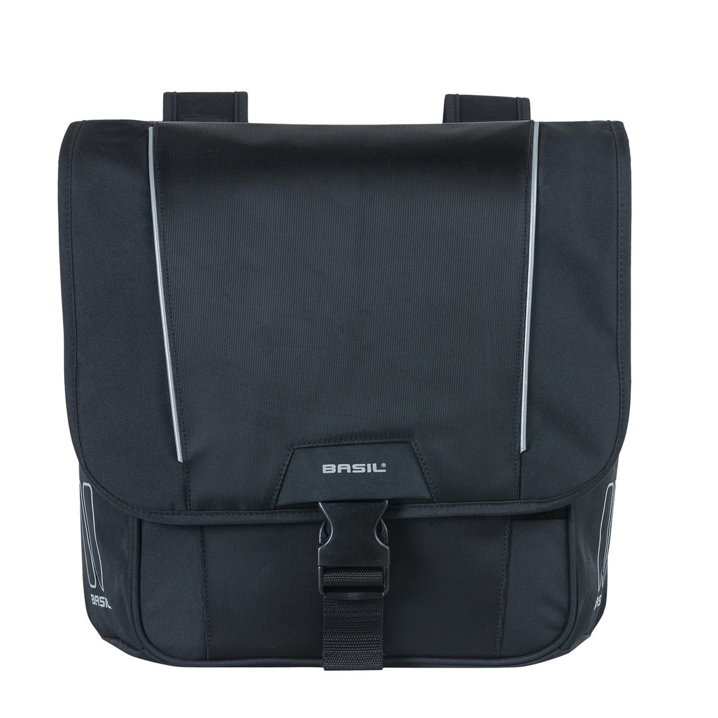 Basil Sport Design 32L Double Rear Bike Pannier Black 100% Waterproof 35x15x43 cm