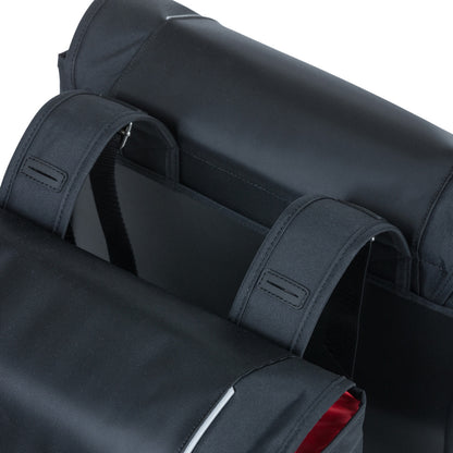 Basil Sport Design 32L Double Rear Bike Pannier Black 100% Waterproof 35x15x43 cm
