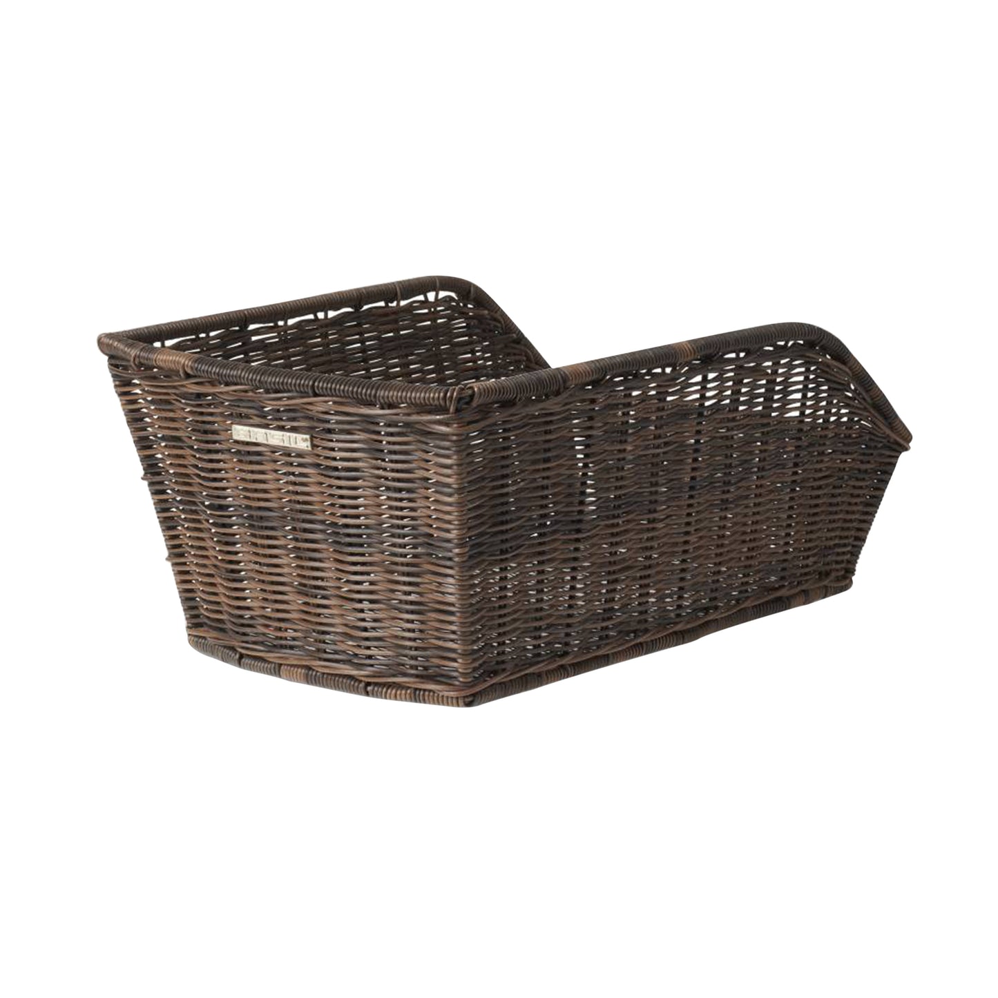 Panier arrière Basil Cento rattan synthétique noir