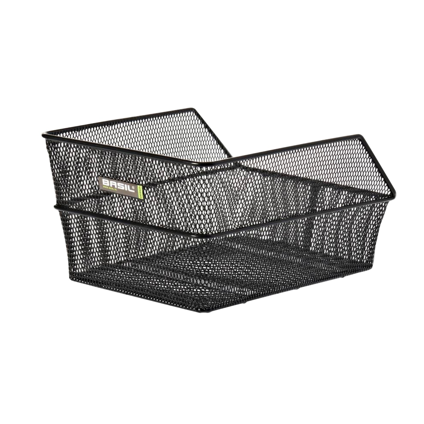 Panier arrière acier nid d’abeille Basil Cento noir