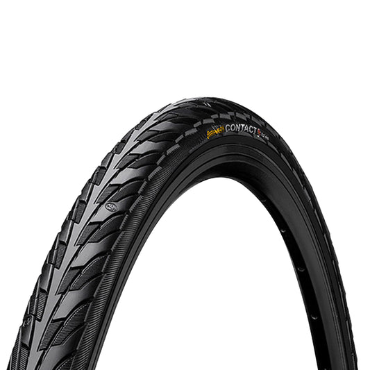 Urban Hybrid Bike Tire 700 x 42 (29 x 1.60) Continental Contact Black TR (42-622) Reflective Sidewall E-Bike Compatible