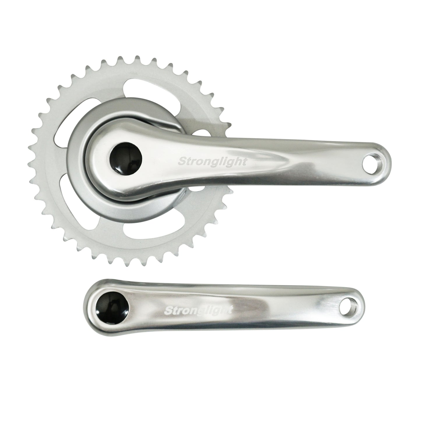 Stronglight Earth City Crankset silver aluminum 170 38T chainring