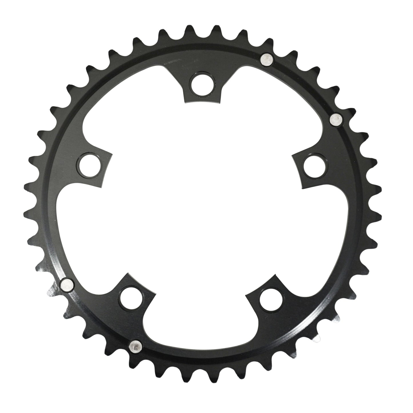 Stronglight Dural D110 36T inner Shimano 8-9 speed chainring black