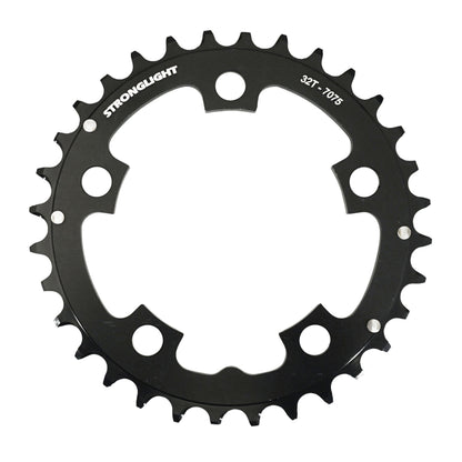 Plateau VTT 5 bras Stronglight D94 triple milieu 32D 8-9V