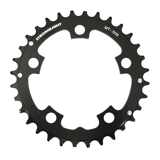 Plateau VTT 5 bras Stronglight D94 triple milieu 32D 8-9V