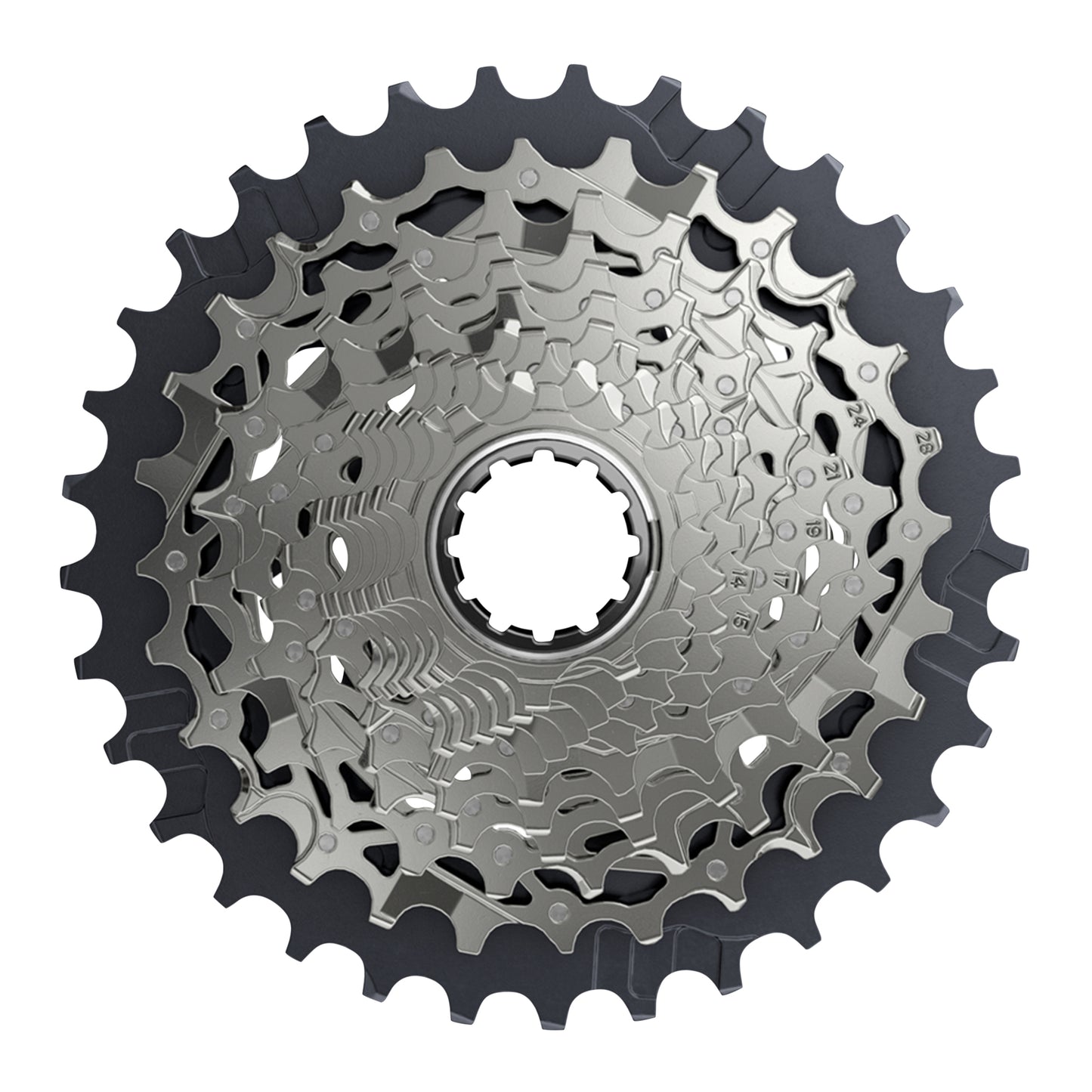 12-speed cassette. Sram AXS Force XG-1270 10-28 for XDR driver body (10-11-12-13-15-16-17-19-21-24-28)
