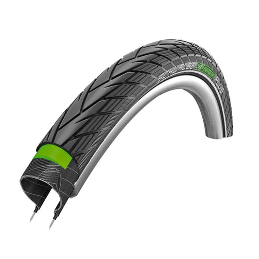 VTC - E-Bike Urban Tire 700 X 47 (29 x 1.75) Schwalbe Energizer Plus Black TR (47-622) 5mm Reinforcement Reflex Sidewall E-50 Approved