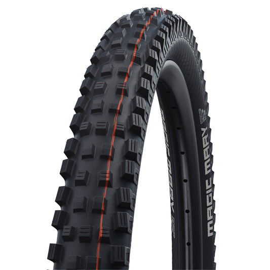 MTB Tire Gravity 29 X 2.60 Schwalbe Magic Mary Evo Addix Super Gravity Soft Black Tubeless Ready TS (65-622) E-Bike Compatible