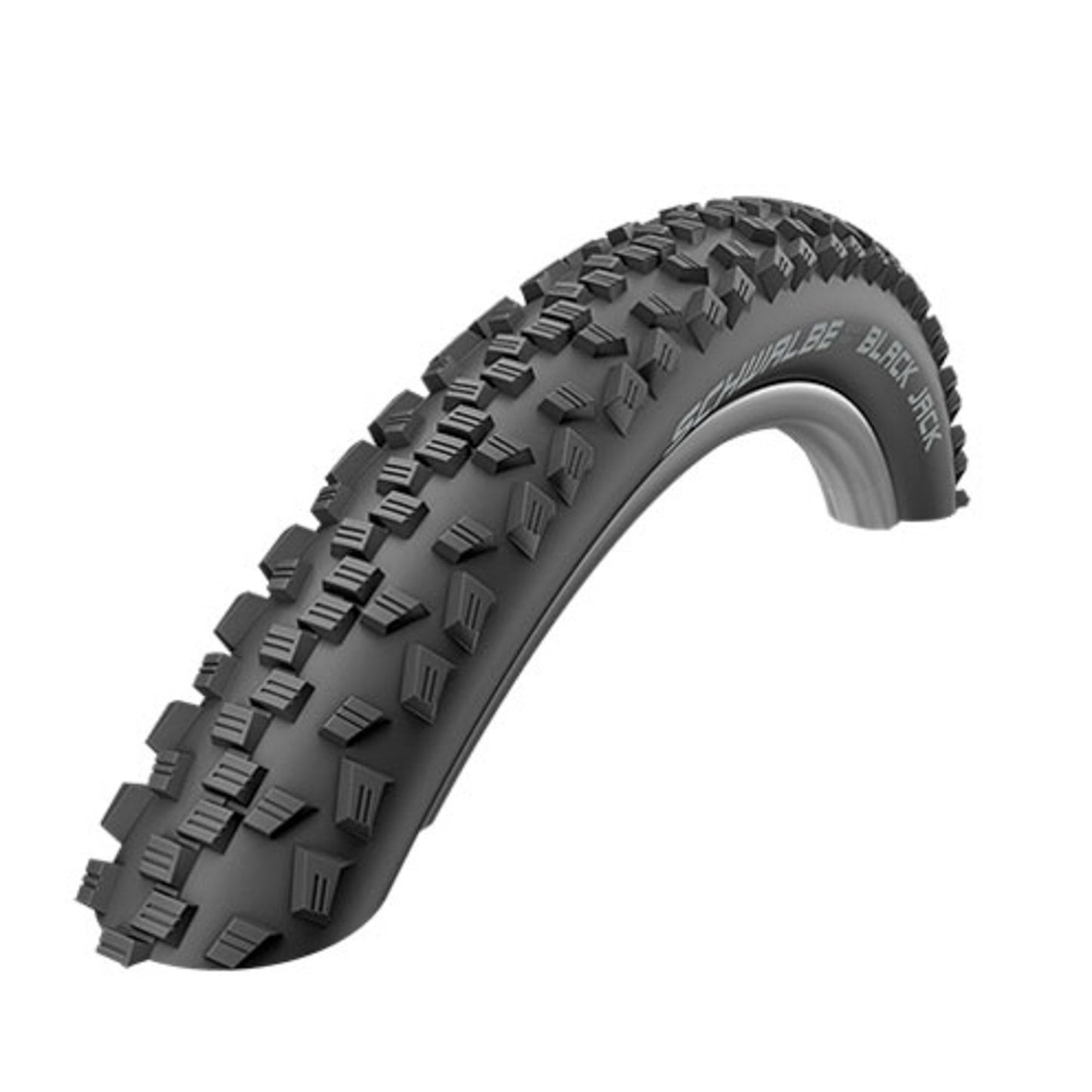 Pneu VTT 26 X 2.25 Schwalbe Black Jack Noir TR (57-559)