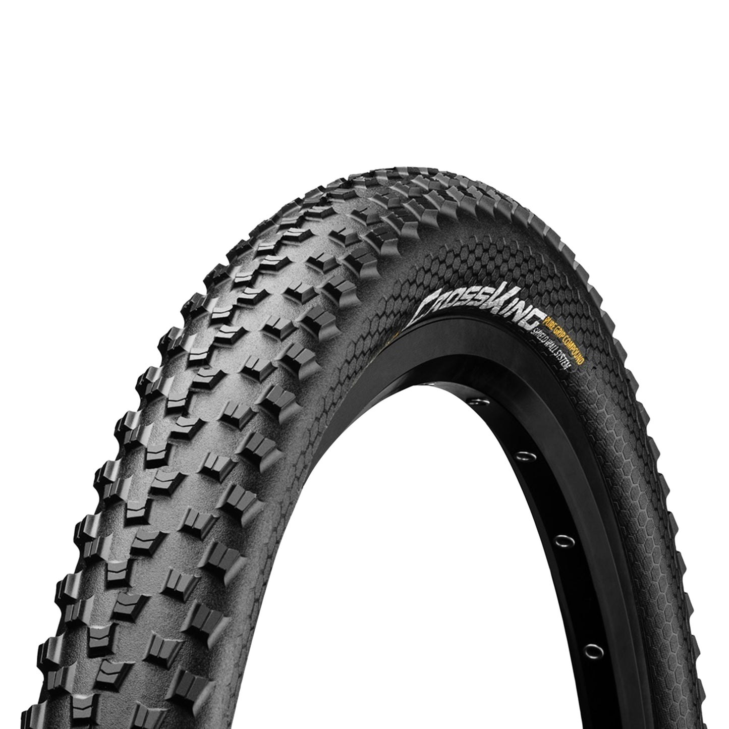 Pneu VTT 29 X 2.60 Continental Cross King Shield Wall Noir Tubeless Ready TS (65-622) (29+)