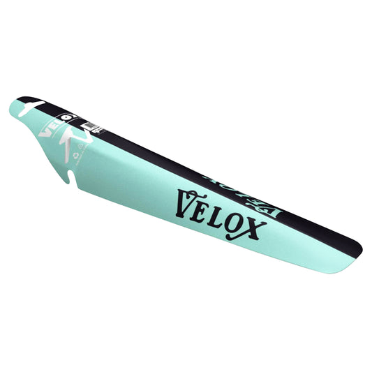 Garde-boue arrière Velox vert céleste/noir clipsable (unité)