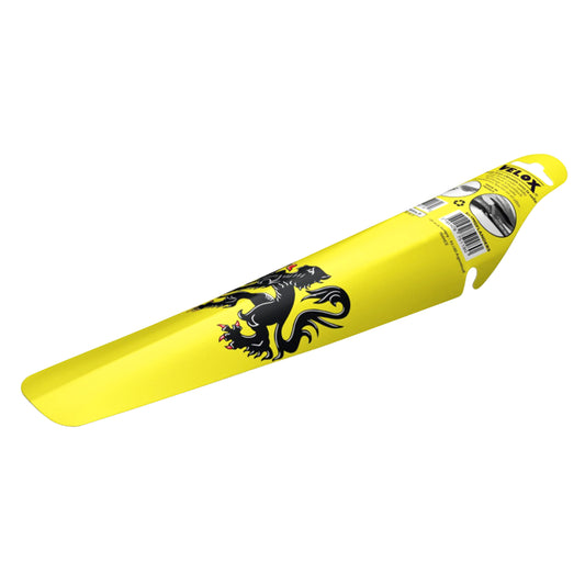 Garde-boue arrière Velox jaune Lion des Flandres (unité)