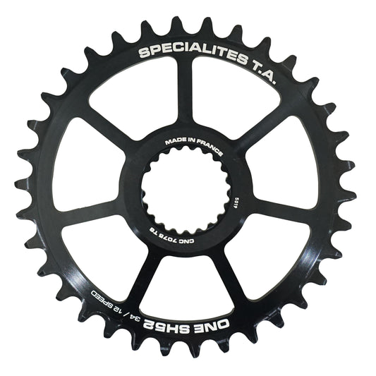 Plateau VTT TA One SH52 DM pour Shimano XTR XT SLX 34D