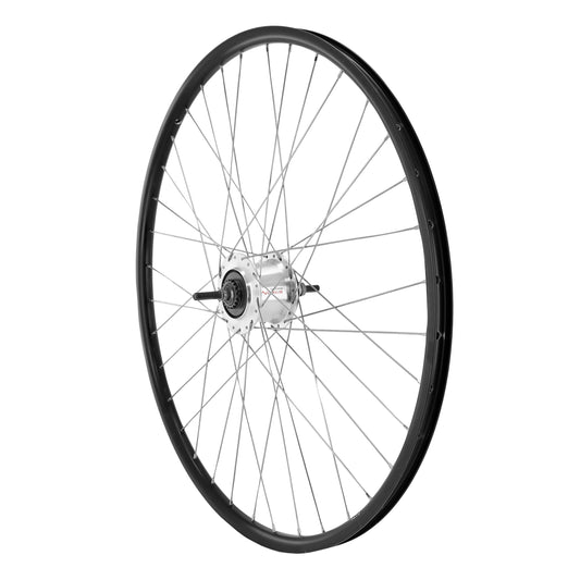 Roue PCP VTC 700x35 ER20 arrière noir double paroi moyeu Nexus 7V inox