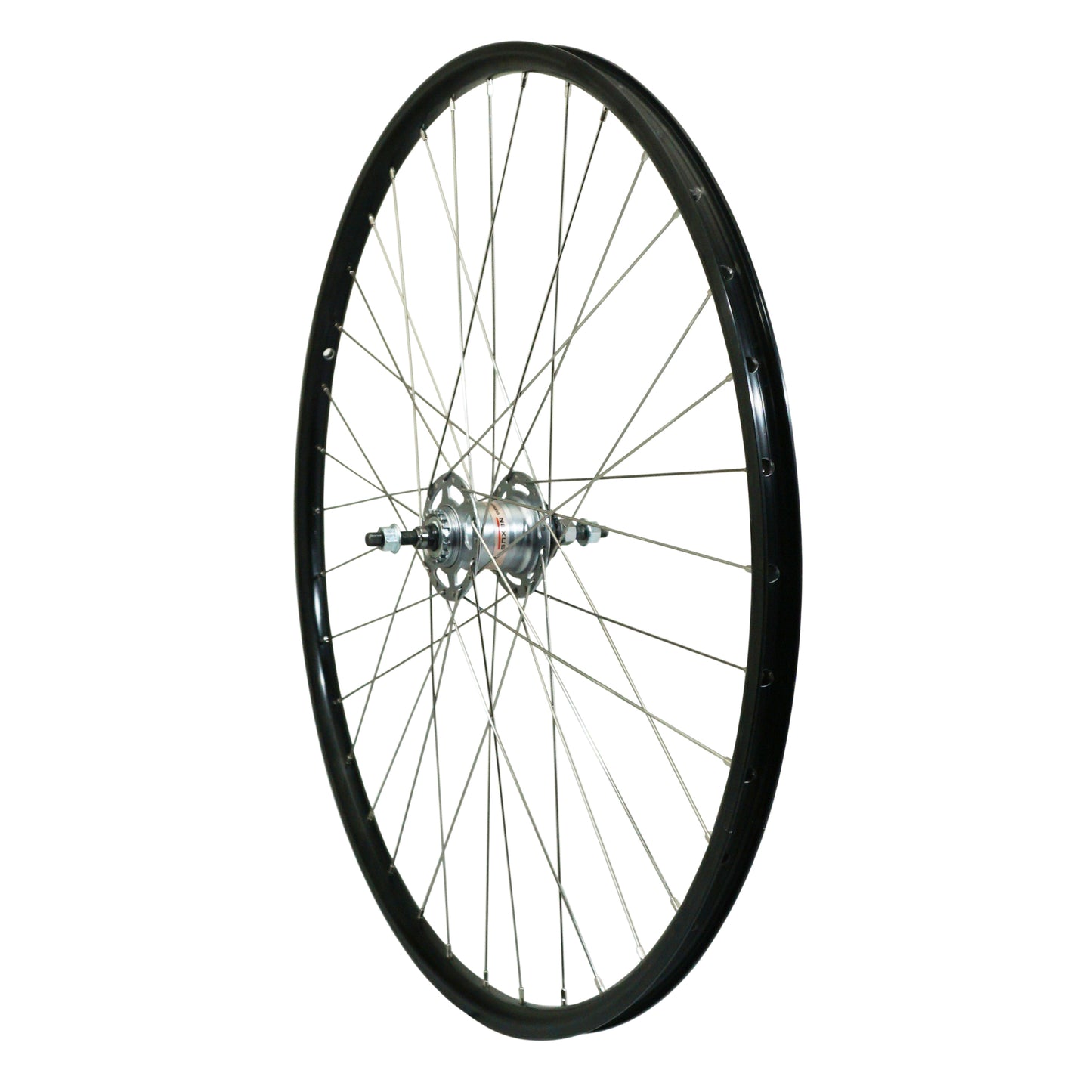 Roue PCP VTC 700x35 ER20 arrière noir double paroi moyeu Nexus 3V inox