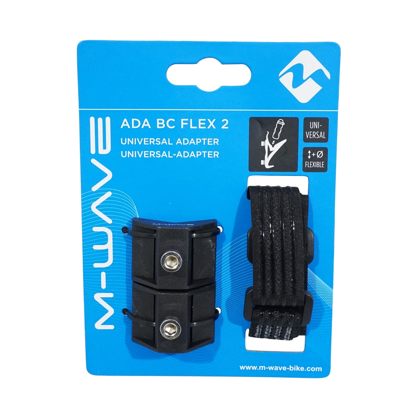 Support porte-bidon PCP mini-pompe velcro noir