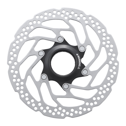Shimano 160mm Centerlock Mountain Bike Brake Disc, MT300 steps, resin pads only compatible