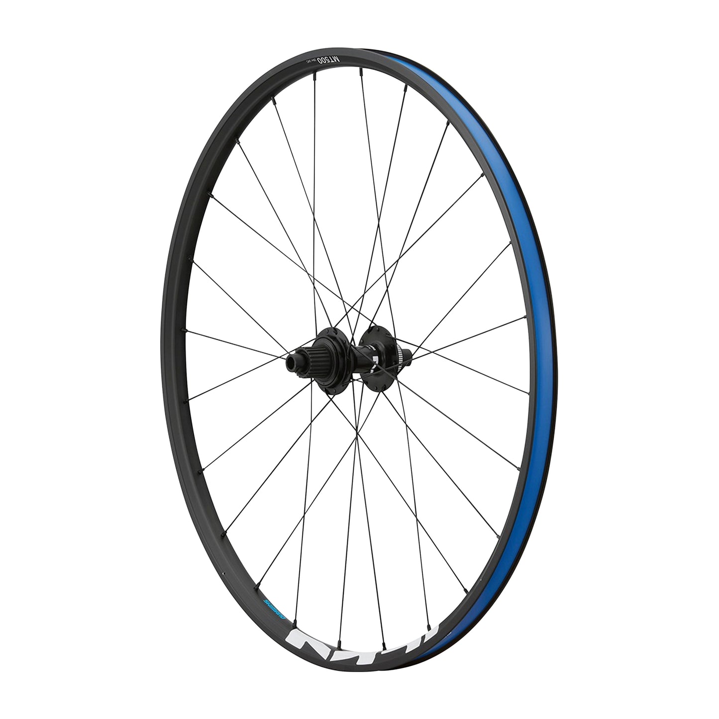 Roue VTT disque 27.5" Shimano MT501 Boost centerlock arrière noir